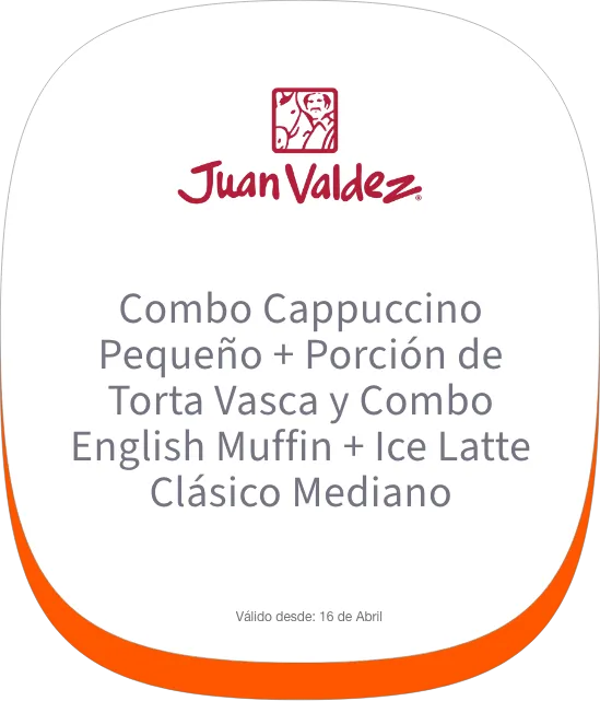 Juan Valdez – beneficio smartclub