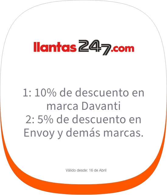 Llantas 24 – beneficio smartclub