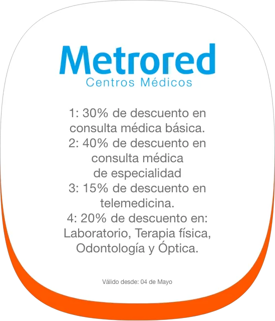Metrored – beneficio smartclub